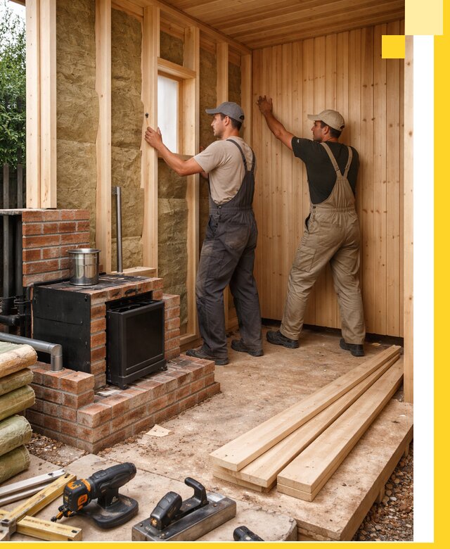 Строительство и установка дачных саун под ключ в Саранске