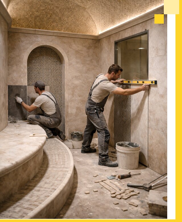 Проектирование и строительство саун с хамамом под ключ в Саранске