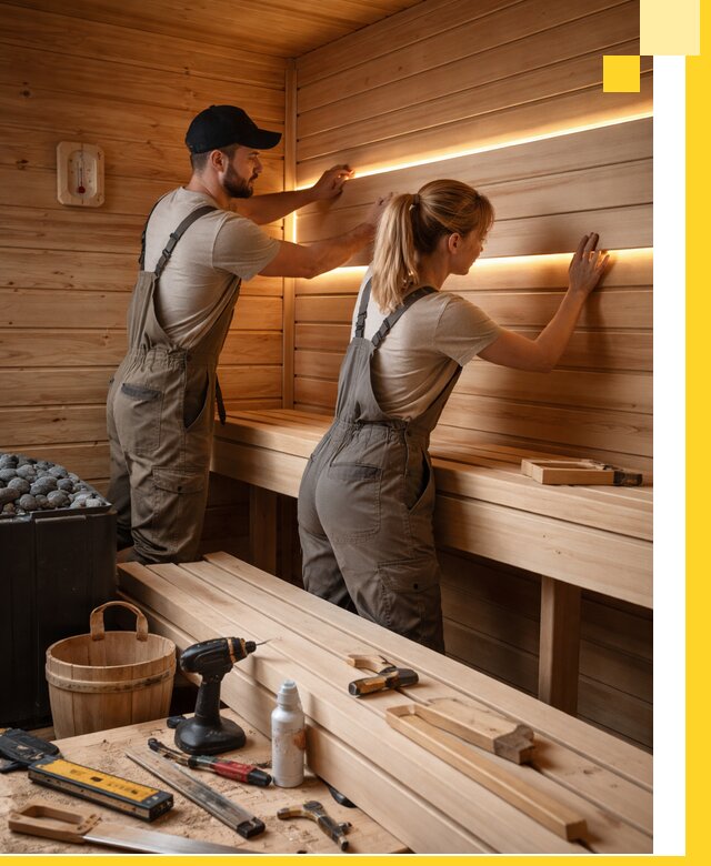 Дизайн саун и бань под ключ с индивидуальным проектом в Саранске