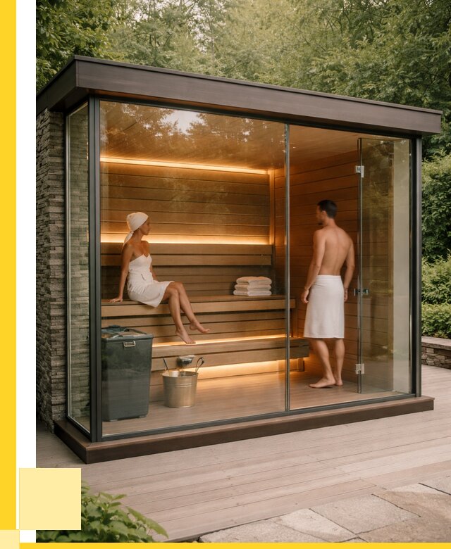 Сауна стеклянная и двери для сауны в Саранске от 263400 р. | ЭриданСрн