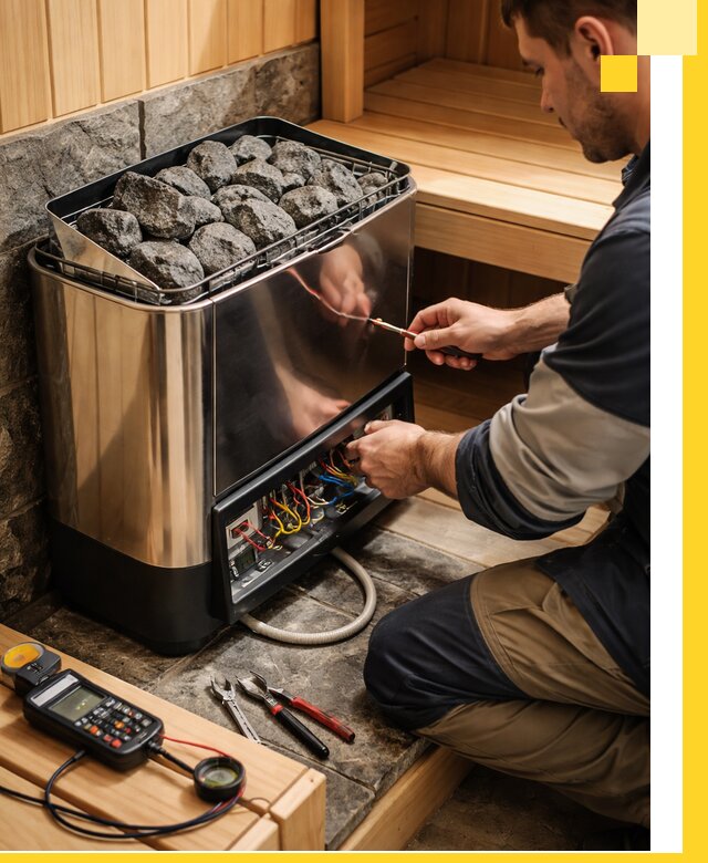 Продажа и установка электрокаменок для саун в Саранске