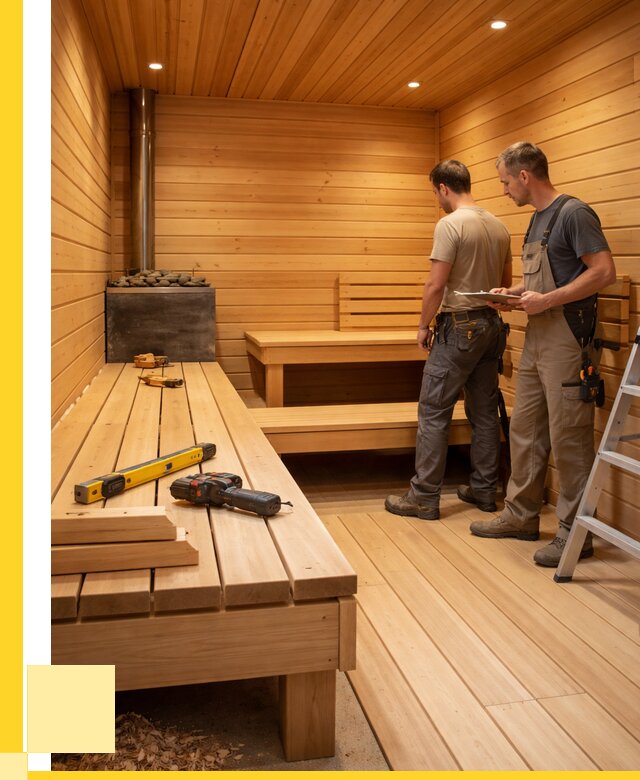 Отделка бань и саун в Саранске по цене от 4741 р. | ЭриданСрн