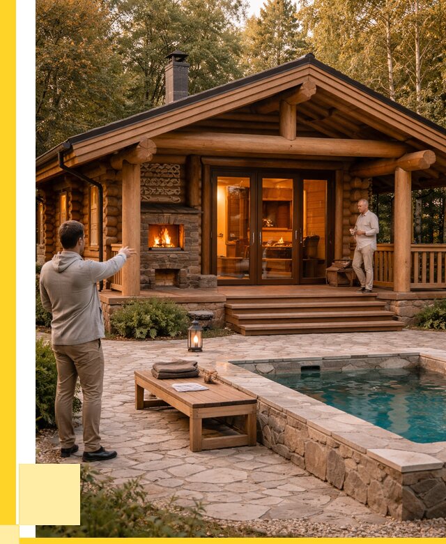 Проекты бань и хамам в Саранске от 26340 р. | ЭриданСрн