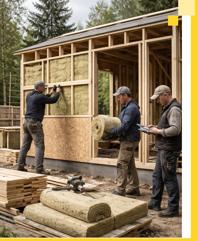 Проектирование и строительство каркасных бань в Саранске под ключ