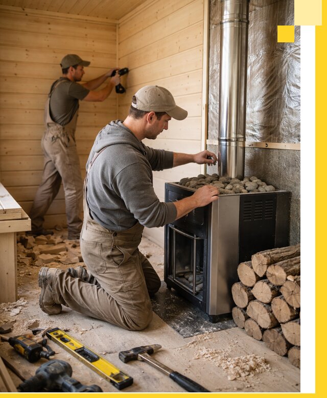 Строительство деревянных бань под ключ в Саранске проекты и монтаж