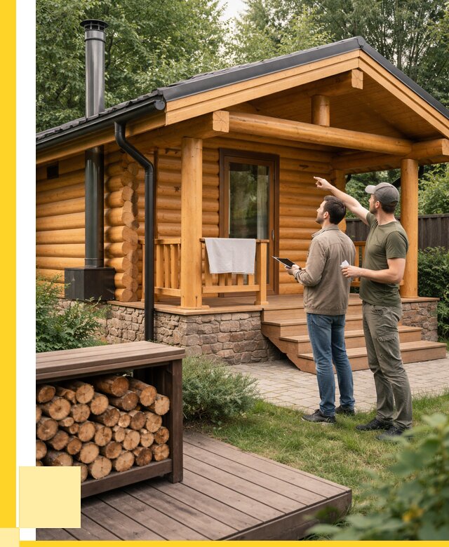 Бани для дачи под ключ в Саранске от 263400 р. | ЭриданСрн