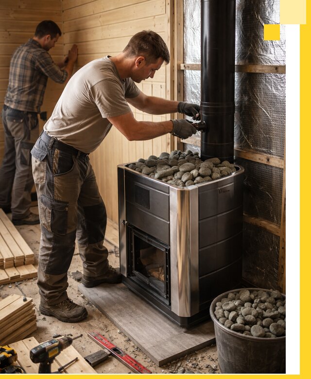 Проектирование и строительство парилок для бани в Саранске под ключ