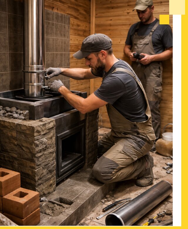 Изготовление и установка банных печей под ключ в Саранске