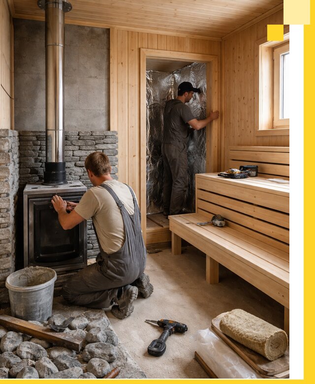 Строительство и изготовление бань под ключ в Саранске