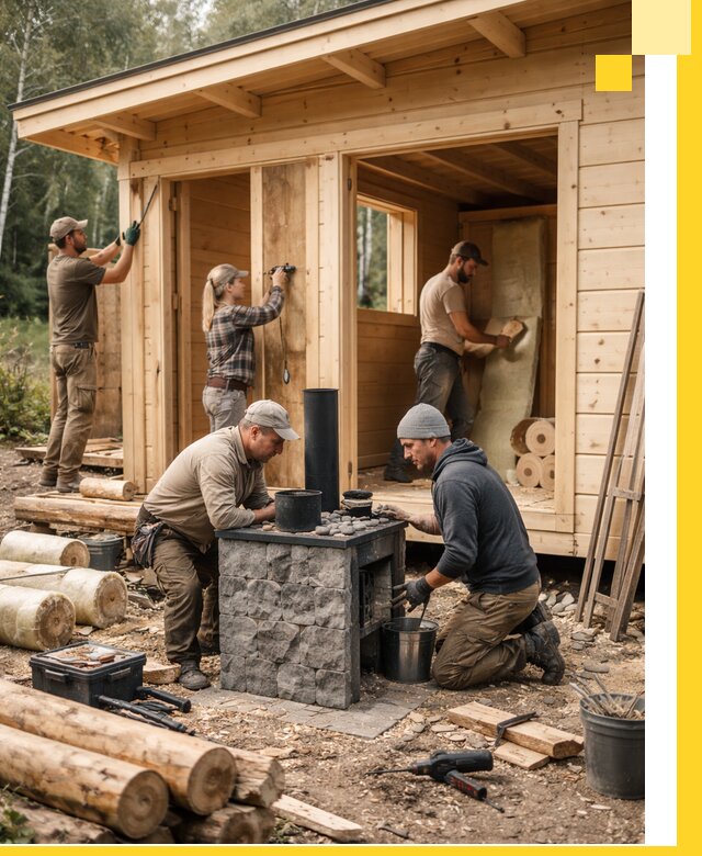 Купить баню под ключ в Саранске строительство монтаж отделка