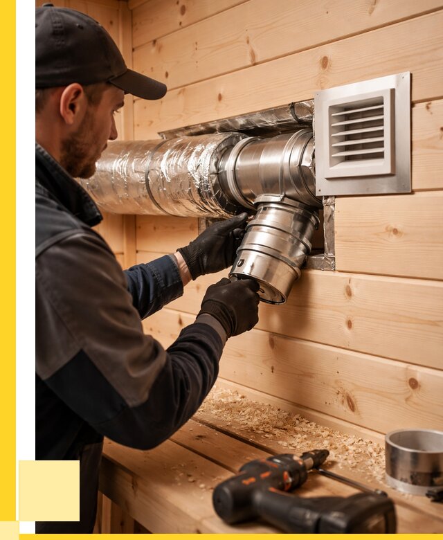 Монтаж вентиляции бани в Саранске от 12643 р. | ЭриданСрн