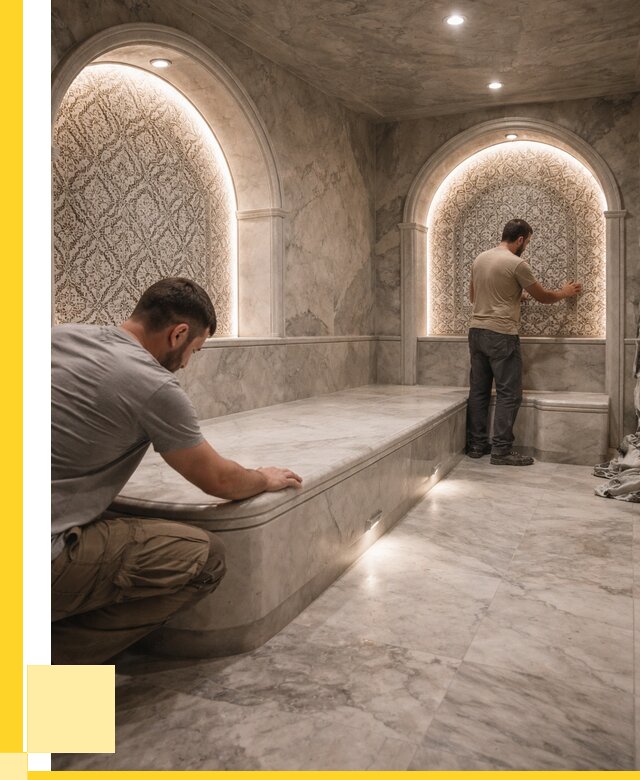 Турецкие бани под ключ в Саранске от 263400 р. | ЭриданСрн