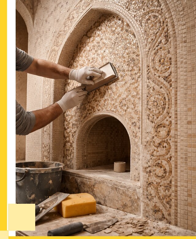 Мозаика для хамама в Саранске под ключ от 5268 р. | ЭриданСрн