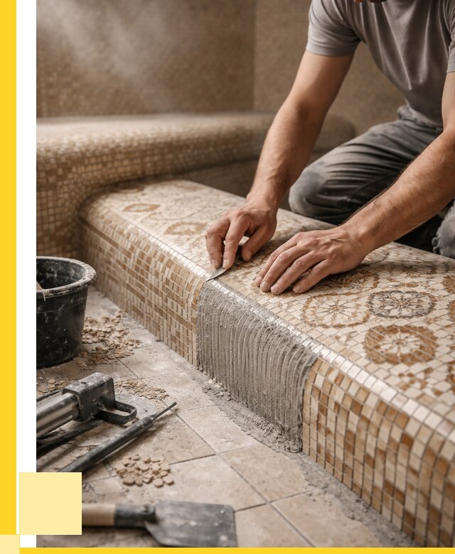 Плитка для хамама под ключ в Саранске от 3688 р. | ЭриданСрн