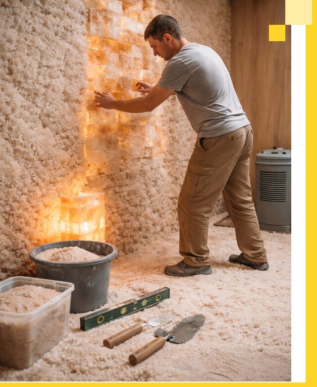 Проектирование и монтаж соляных комнат в Саранске под ключ